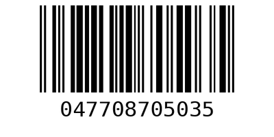Barcode 047708705035