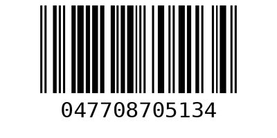Barcode 047708705134