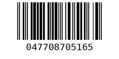 Barcode 047708705165