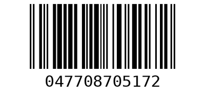 Barcode 047708705172