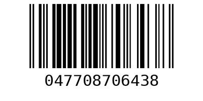 Barcode 047708706438