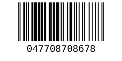Barcode 047708708678