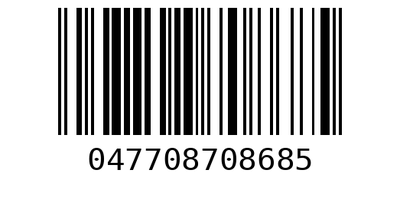 Barcode 047708708685