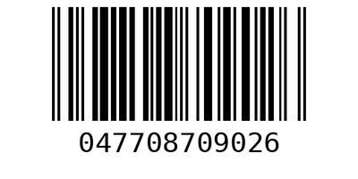 Barcode 047708709026