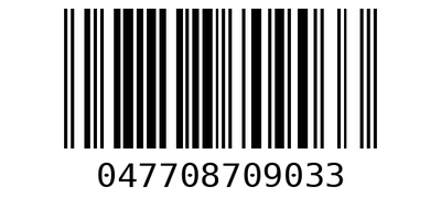 Barcode 047708709033