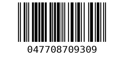 Barcode 047708709309