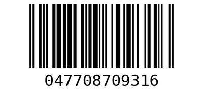 Barcode 047708709316