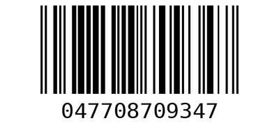 Barcode 047708709347