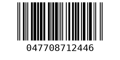 Barcode 047708712446