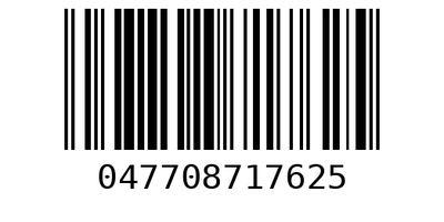 Barcode 047708717625