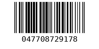 Barcode 047708729178