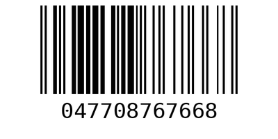 Barcode 047708767668