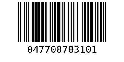 Barcode 047708783101