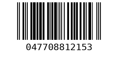 Barcode 047708812153