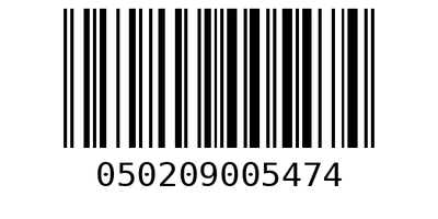 Barcode 050209005474