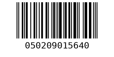 Barcode 050209015640