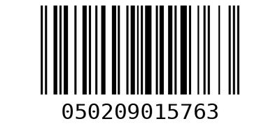 Barcode 050209015763