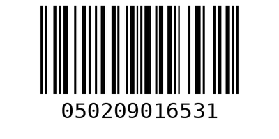 Barcode 050209016531