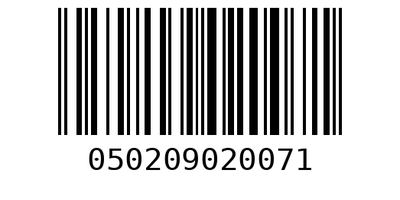 Barcode 050209020071