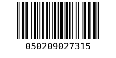 Barcode 050209027315
