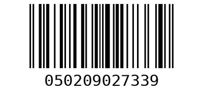 Barcode 050209027339