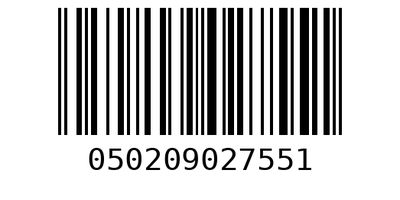 Barcode 050209027551