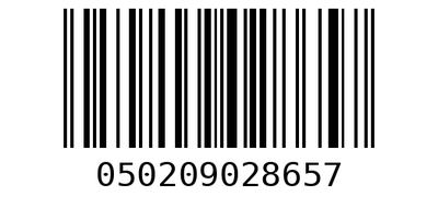 Barcode 050209028657