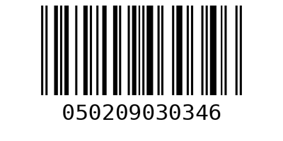 Barcode 050209030346