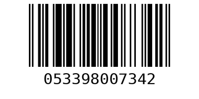 Barcode 053398007342