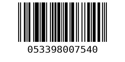 Barcode 053398007540