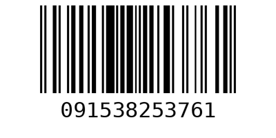 Barcode 091538253761