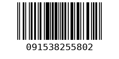 Barcode 091538255802