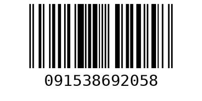 Barcode 091538692058