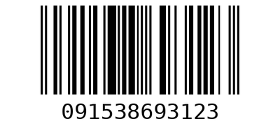 Barcode 091538693123