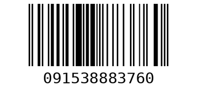 Barcode 091538883760