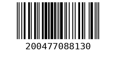 Barcode 20047708813680