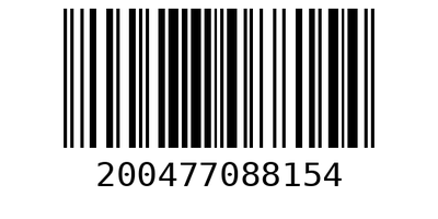 Barcode 20047708815622