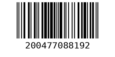Barcode 20047708819774