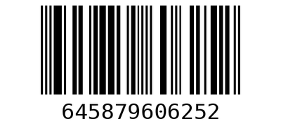 Barcode 645879606252