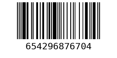 Barcode 654296876704