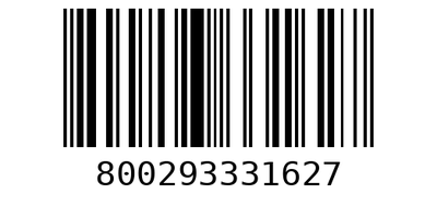 Barcode 80029333162342
