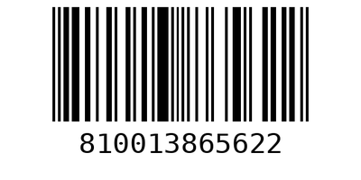 Barcode 810013865622
