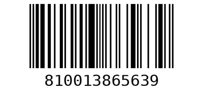 Barcode 810013865639