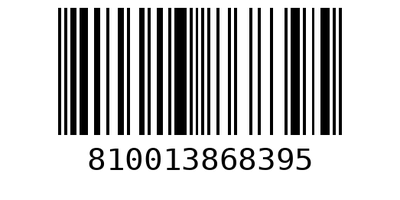 Barcode 810013868395