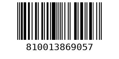 Barcode 810013869057
