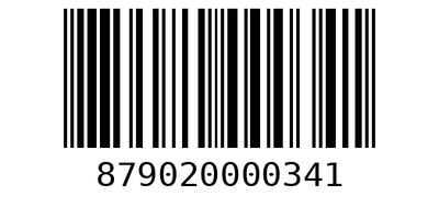 Barcode 879020000341