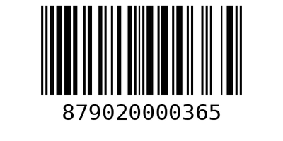 Barcode 879020000365