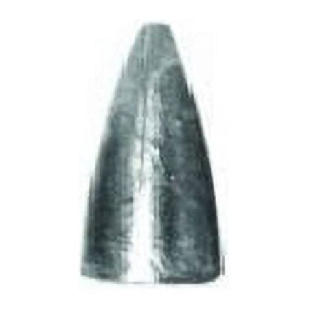 EAGLE CLAW BULLET SHAPED WORM SINKER, LEAD SIZE 1/8OZ