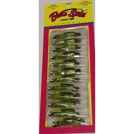 BETTS SPIN W/SPARE BODY 1/16 OZ 1 1/2" SPLIT TAIL CHART CRAWFISH