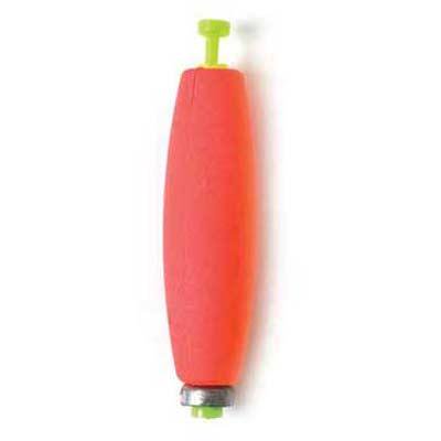 EAGLE CLAW 07115-001 CIGAR FLOAT, WTD, 2" FL RED SNAP-ON 50/BAG
